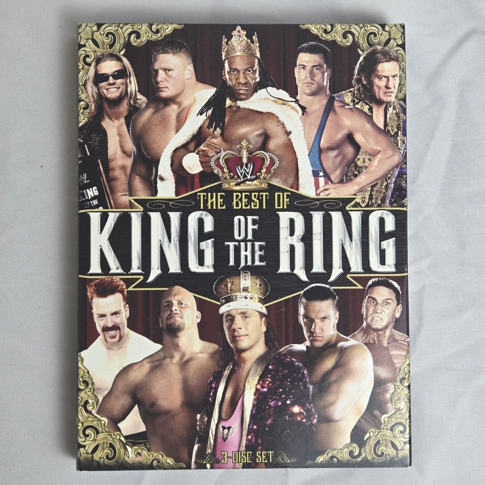 WWE The Best Of King Of The Ring‎ 3 Disc DVD Set